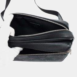 Louis Vuitton Noir Taiga Leather Monogram Eclipse PM Bumbag