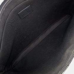 Louis Vuitton Black Leather Shadow Discovery Pochette Clutch