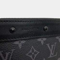 Louis Vuitton Black PVC Pochette Tougo Clutch