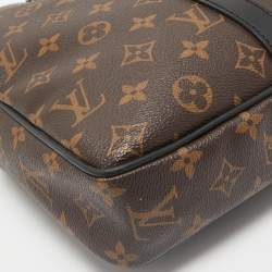Louis Vuitton Monogram Macassar Canvas Porte Documents Voyage PM Bag