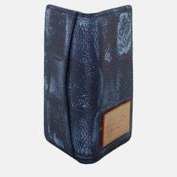 Louis Vuitton Blue Leather Pocket Organizer