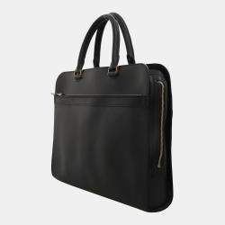 Louis Vuitton Black Epi Bassano Briefcase Bag