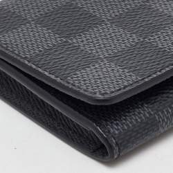Louis Vuitton Damier Graphite Canvas Enveloppe Carte de Visite Bifold Card Holder