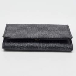 Louis Vuitton Damier Graphite Canvas Enveloppe Carte de Visite Bifold Card Holder