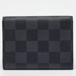 Louis Vuitton Damier Graphite Canvas Enveloppe Carte de Visite Bifold Card Holder