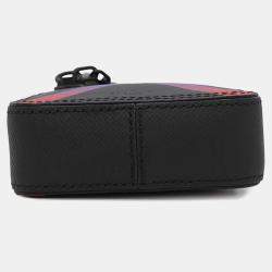  Louis Vuitton Noir/Righe Rainbow Taiga Leather Danube Messenger Bag