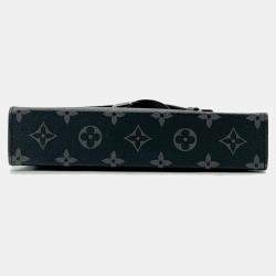 Louis Vuitton Noir Monogram Eclipse Reverse Gaston Wearable Wallet