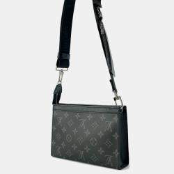 Louis Vuitton Noir Monogram Eclipse Reverse Gaston Wearable Wallet