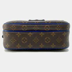 Louis Vuitton Brown Monogram Macassar Canvas Spadlock Messenger
