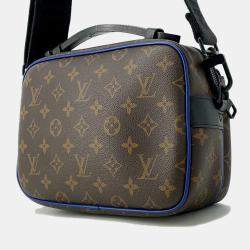 Louis Vuitton Brown Monogram Macassar Canvas Spadlock Messenger