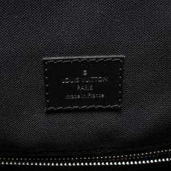 Louis Vuitton Christopher PM Brown Black Coated Canvas Leather Monogram Backpack Bag 
