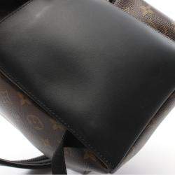 Louis Vuitton Discovery PM Brown Black Coated Canvas Leather Monogram Backpack Bag 