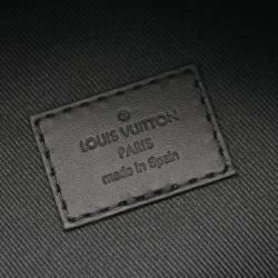 Louis Vuitton Discovery PM Brown Black Coated Canvas Leather Monogram Backpack Bag 