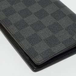 Louis Vuitton Damier Graphite Canvas Brazza Wallet