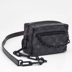 Louis Vuitton Monogram Eclipse Canvas Mini Soft Trunk Bag