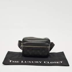 Louis Vuitton Black Monogram Taigarama Outdoor BumBag