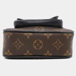 Louis Vuitton Christopher Wearable Wallet Noir Monogram Macassar Canvas