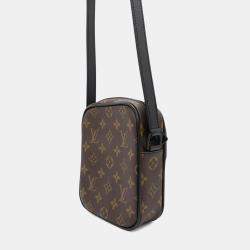 Louis Vuitton Christopher Wearable Wallet Noir Monogram Macassar Canvas