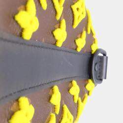 Louis Vuitton Keepall Triangle Yellow/Noir Monogram / Toughtage Size 50