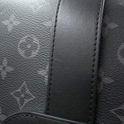 Louis Vuitton Saumur Backpack Noir Monogram Eclipse