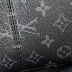 Louis Vuitton Saumur Backpack Noir Monogram Eclipse