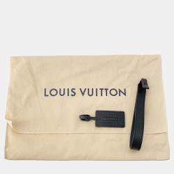 Louis Vuitton Take Off Pouch Noir Grain Leather