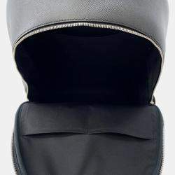 Louis Vuitton Alex Noir Taiga Leather Backpack 