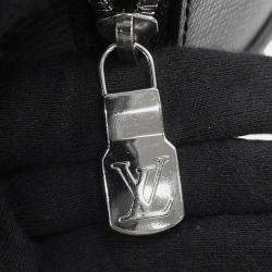 Louis Vuitton Alex Noir Taiga Leather Backpack 