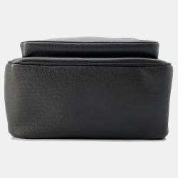 Louis Vuitton Alex Noir Taiga Leather Backpack 