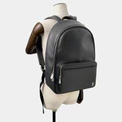 Louis Vuitton Alex Noir Taiga Leather Backpack 