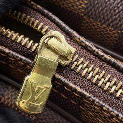 Louis Vuitton Reporter Beige Damier Ebene Canvas Size Pm