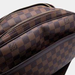 Louis Vuitton Reporter Beige Damier Ebene Canvas Size Pm