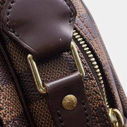 Louis Vuitton Reporter Beige Damier Ebene Canvas Size Pm