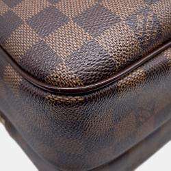 Louis Vuitton Reporter Beige Damier Ebene Canvas Size Pm