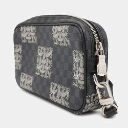 Louis Vuitton Pochette Volga Christopher Nemeth Noir Damier Graphite