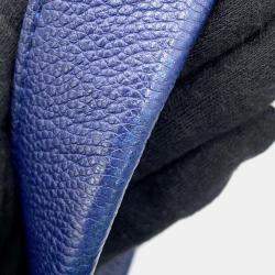  Louis Vuitton Trolley Blue Monogram Bandana Tote Bag