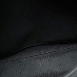 Pre Owned Louis Vuitton Black Aerogram Leather Takeoff Messenger Bag