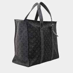 Louis Vuitton New Cabas Zippe Bag Reverse Monogram Eclipse Canvas GM