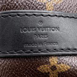 Louis Vuitton Keepall Bandoulière 45 Brown Monogram Macassar Canvas Bag
