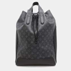 Louis Vuitton Explorer Noir Monogram Eclipse Canvas Backpack