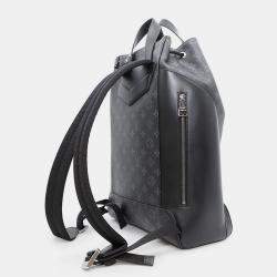 Louis Vuitton Explorer Noir Monogram Eclipse Canvas Backpack