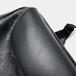 Louis Vuitton Explorer Noir Monogram Eclipse Canvas Backpack