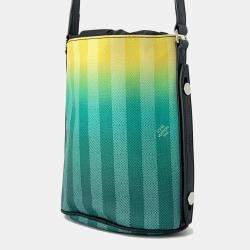 Louis Vuitton Sac Malang Yellow/Green Damier Stripe