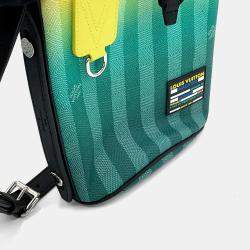 Louis Vuitton Sac Malang Yellow/Green Damier Stripe