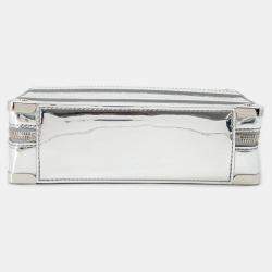 Louis Vuitton Handle Soft Trunk Silver Monogram Mirror