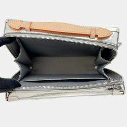 Louis Vuitton Handle Soft Trunk Silver Monogram Mirror