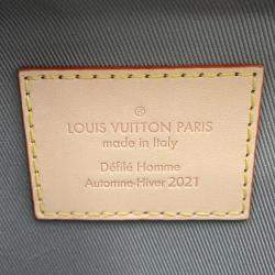 Louis Vuitton Handle Soft Trunk Silver Monogram Mirror