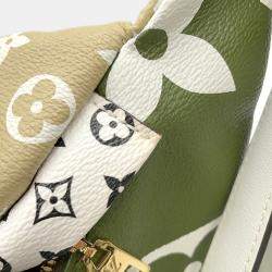 Louis Vuitton Bumbag Khaki/White/Beige Monogram Monogram Giant