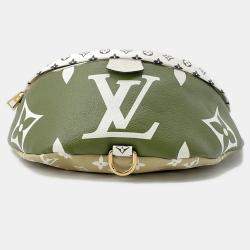 Louis Vuitton Bumbag Khaki/White/Beige Monogram Monogram Giant