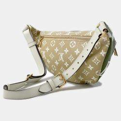 Louis Vuitton Bumbag Khaki/White/Beige Monogram Monogram Giant